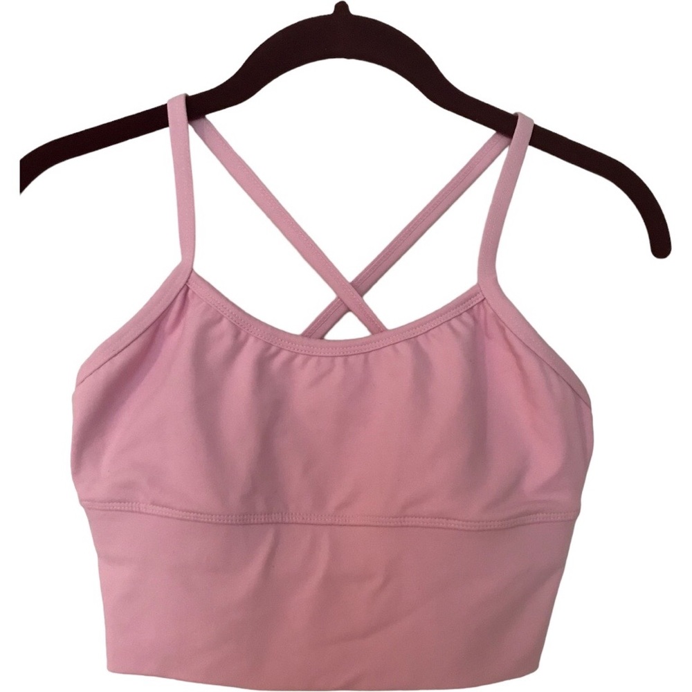 Xexymix Pink Sports Bra Size Medium